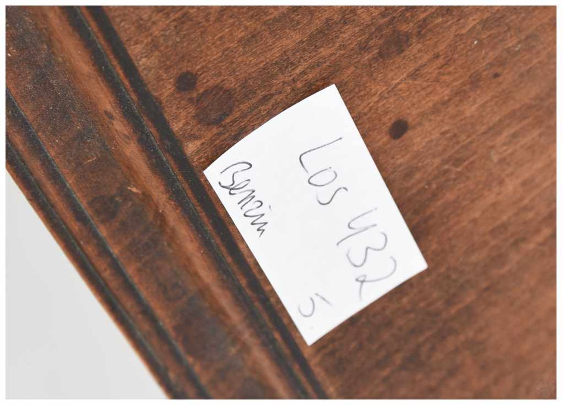 DEKOSÄULE 5, gebeiztes gedrechseltes Holz, Frankreich um 1900 Höhe: 98 cm, Standfläche: 25 cm. - Bild 5 aus 12