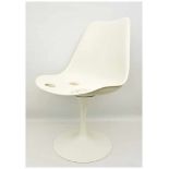 KNOLL "TULIP" STUHL, Fiberglas, 1990er-Jahre Vom finnischen Designer Eero Saarinen kreiertes