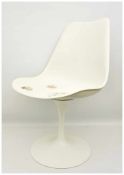 KNOLL "TULIP" STUHL, Fiberglas, 1990er-Jahre Vom finnischen Designer Eero Saarinen kreiertes