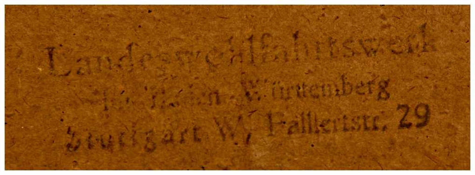 WILHELM RUPPRECHT, "Sankt Cristina", Öl auf Platte, gerahmt und signiert Wilhelm Rupprecht (1881- - Image 5 of 5