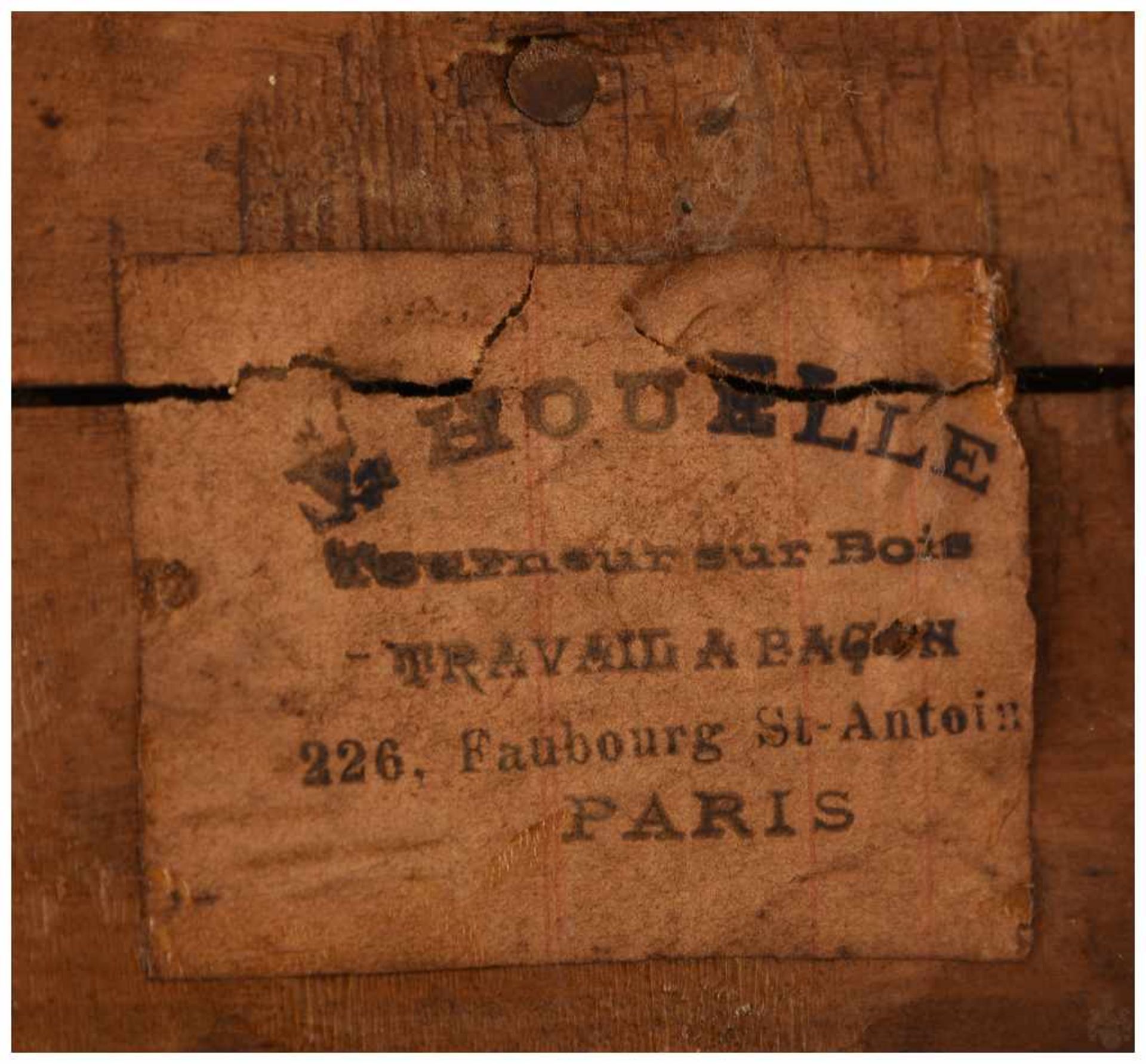DEKOSÄULE 5, gebeiztes gedrechseltes Holz, Frankreich um 1900 Höhe: 98 cm, Standfläche: 25 cm. - Bild 10 aus 12