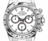 Rolex Daytona Cosmograph Stahl Automatik Chronograph 40mm Ref.116520 Vintage Bj.2007 mit Rehaut