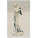 ROSENTHAL SELB, "Tanzende", bemaltes Porzellan glasiert, gemarkt, 1. Drittel 20. Jahrhundert Aus der