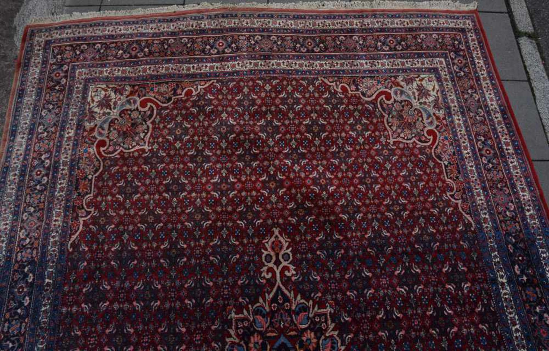 TEPPICH 15, Baumwolle, Iran, 20. Jahrhundert 400 x 275 cm Guter Erhaltungszustand. - Bild 3 aus 8