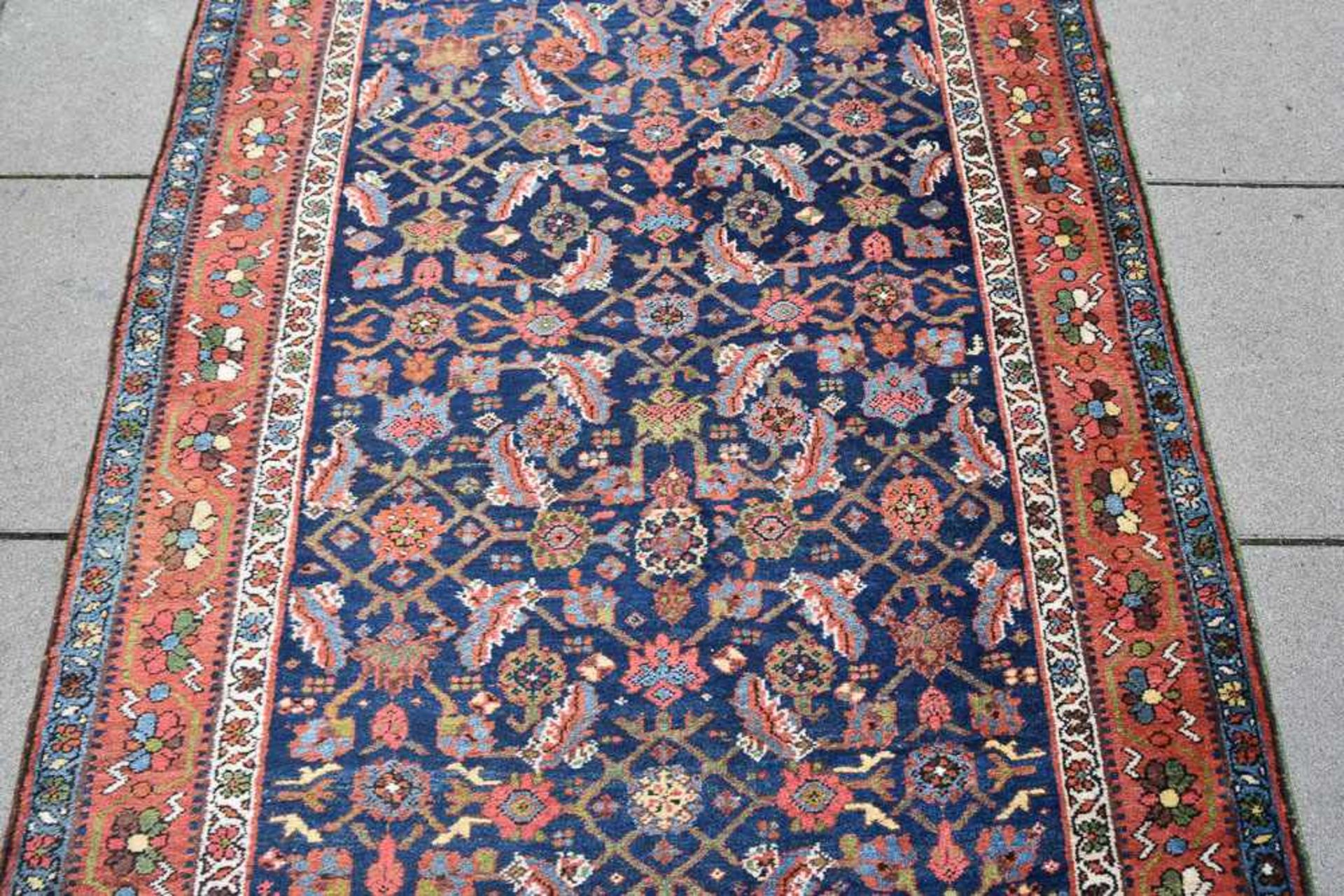 TEPPICH 14, Bijar, Wolle auf Wolle, Iran, 20. Jahrhundert 595 x 136 cm - Bild 11 aus 13