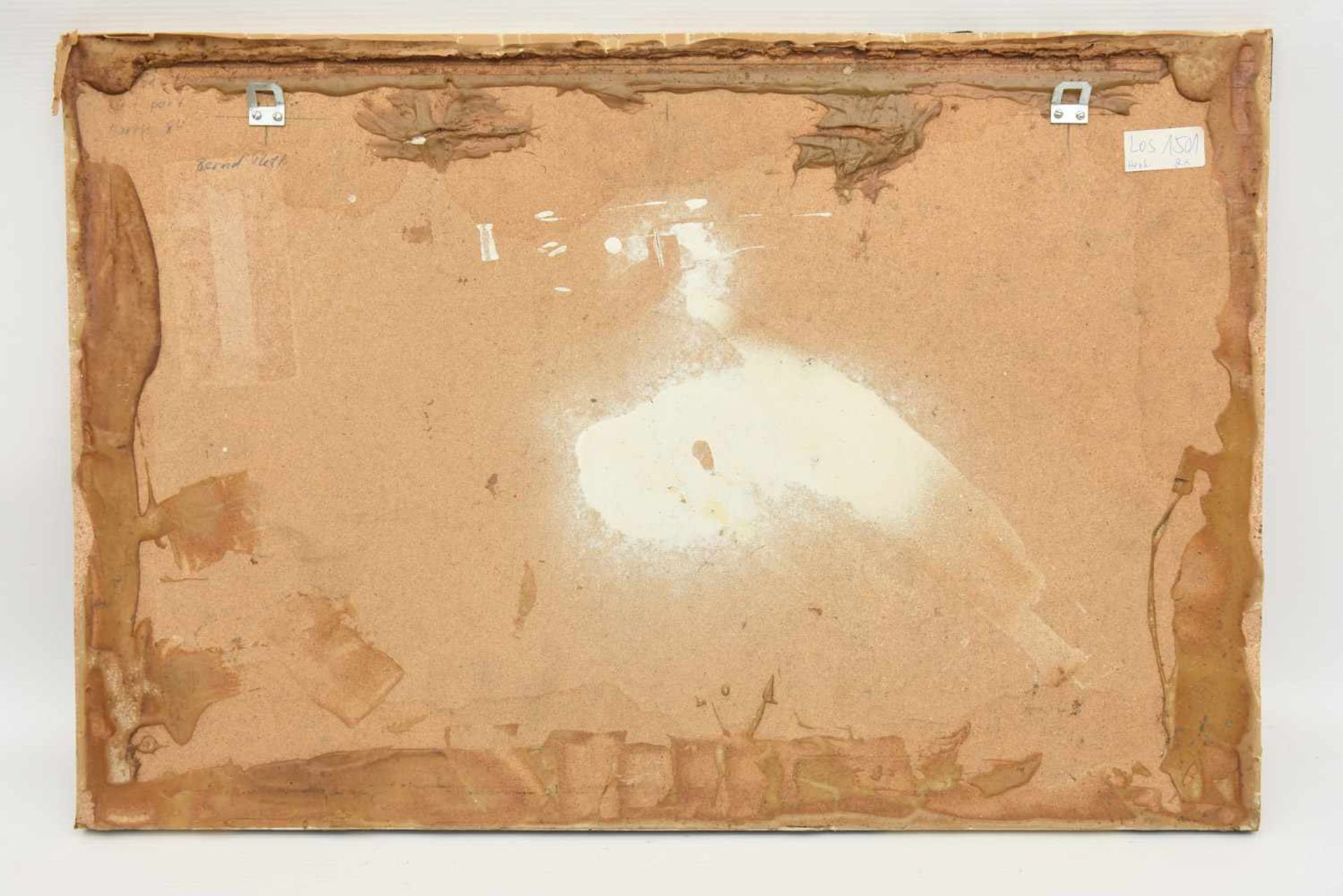 UNBEKANNTER MALER: "George Harrison First Part", Acryl auf Holzfaserplatte, datiert Ein Gemälde - Image 3 of 4
