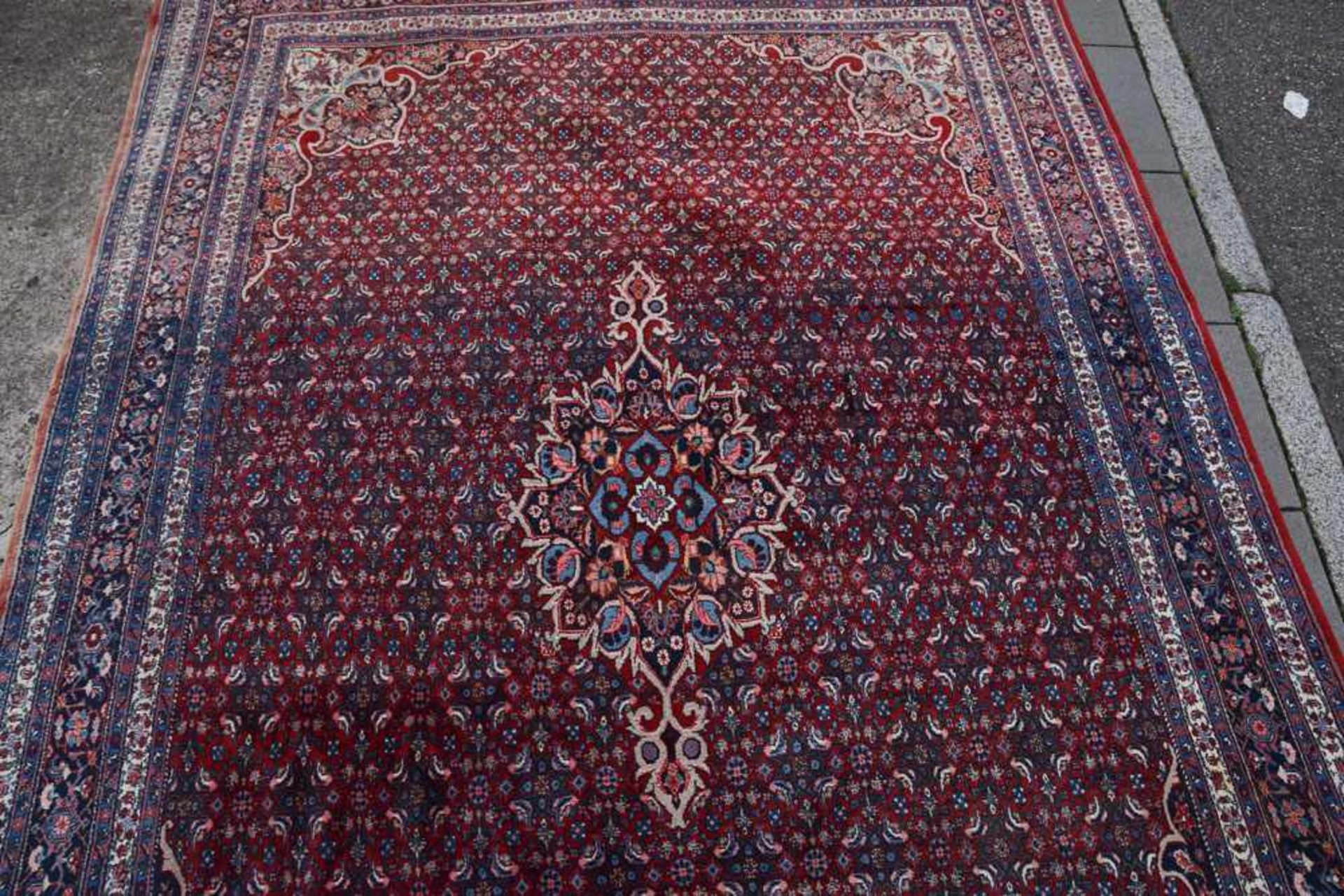 TEPPICH 15, Baumwolle, Iran, 20. Jahrhundert 400 x 275 cm Guter Erhaltungszustand. - Image 2 of 8