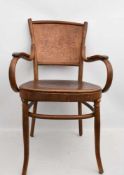 STUHL, wohl Thonet, 20. Jh. Sehr guter Zustand.