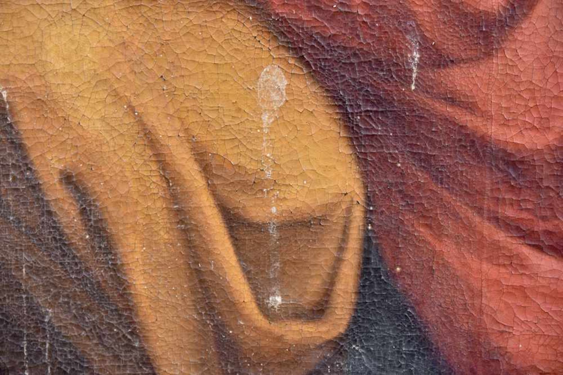 UNBEKANNTER KÜNSTLER, " Jesus im Garten Gethsemane - Am Abend vor der Passion", 19. Jh. An vielen - Image 4 of 11