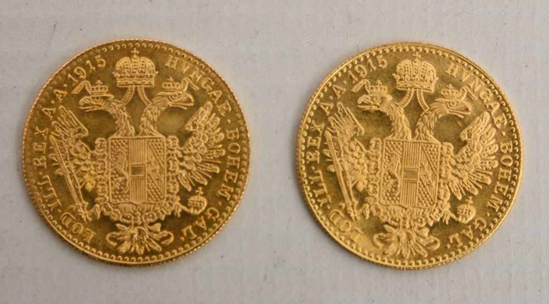 GOLDMÜNZEN KONVOLUT, Dukaten und Florin, 19. und. 20. Jahrhundert (3) 6 Münzen Konvolut bestehend - Image 5 of 9