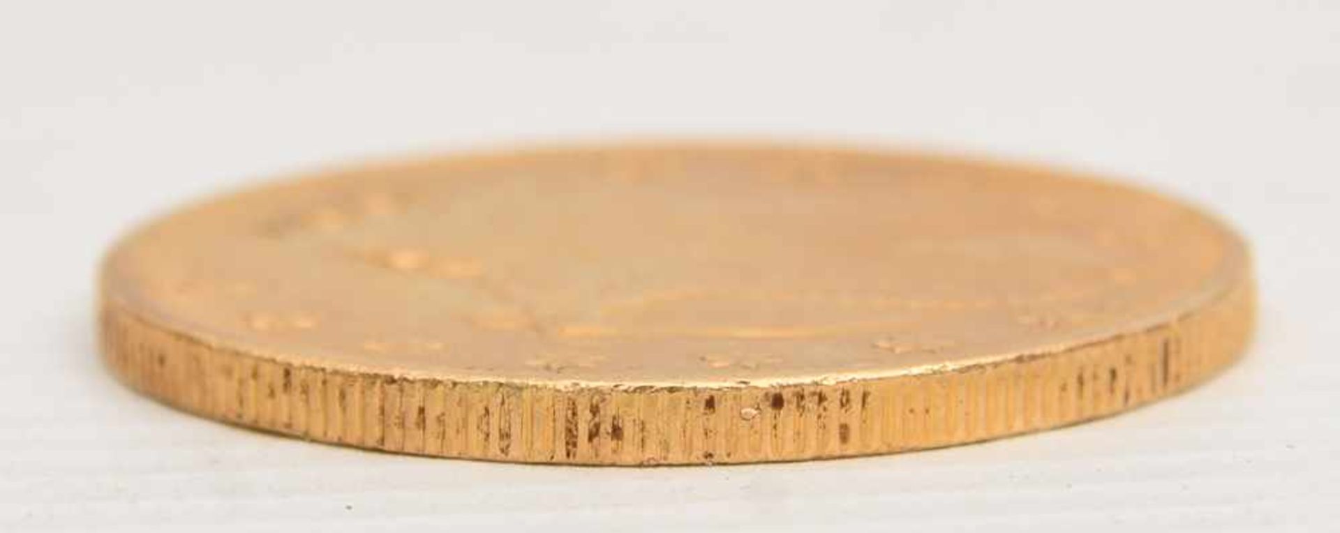 GOLDMÜNZE, LIBERTY 20$ 1904 (2) 34.1mm diameter x 2.1mm thick 33.4g total gram weight. Condition: - Bild 4 aus 10