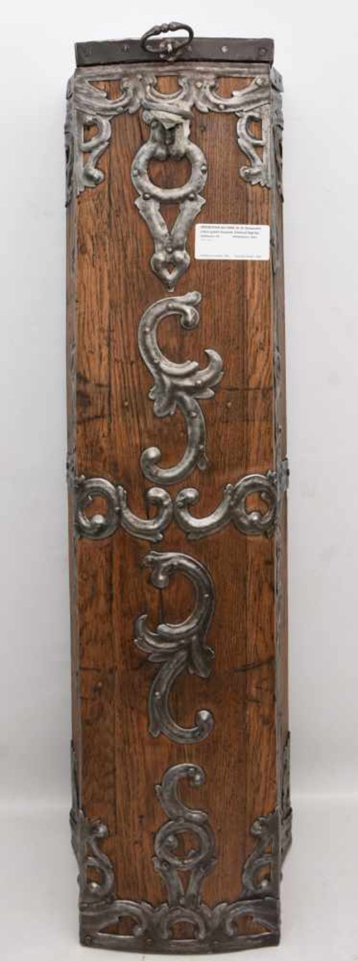 OPFERSTOCK AUS DEM 18. JH, Restauriert und in gutem Zustand, Schlüssel liegt bei. 106,5 x 30 cm. - Image 9 of 9