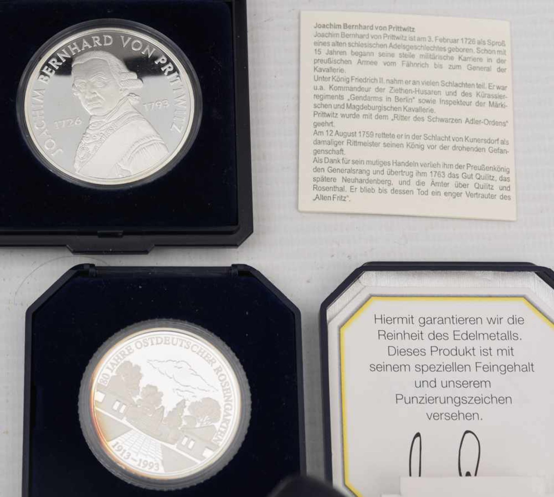 SILBERMÜNZEN, Konvolut Gedenkmünzen, 20. Jhd (12)Diverse Silbermünzen 11 Stück plus eine Elvis - Bild 4 aus 7