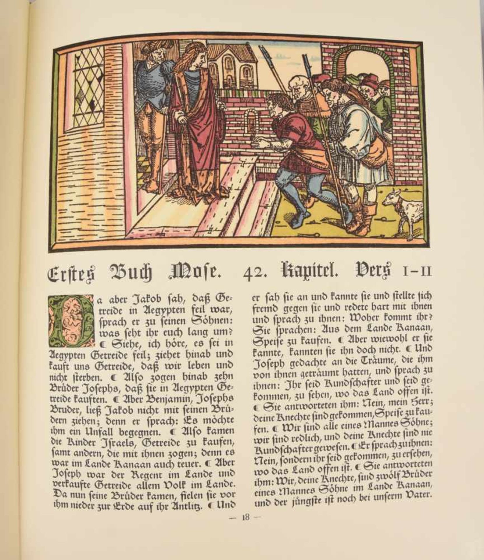 KONV. FAKSIMILE BÜCHER, Weltchronik 1493 und die 92 Holzschnitte der Lübecker Bibel. Deutschland 20. - Image 6 of 7