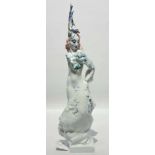 MEISSEN FIGUR LIMITED EDITION, Modell tanzend, Deutschland, 2005.Modern und stolz anmutende Figur