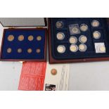 MÜNZEN, Konvolut, DM-Münzen und Euro Münzen (17)Set bestehend aus Erinnerungsmünzen zur Deutschen