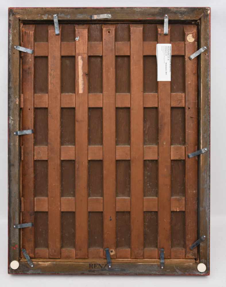 MARIA HIMMELFAHRT, Öl auf Holz, Deutschalnd, 17. JhRückseitig Petrifiziert. Sehr guter Zustand .40 x - Image 4 of 5