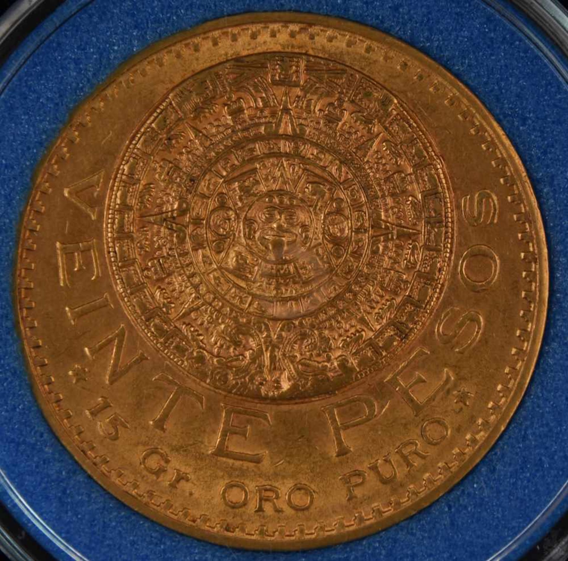 GOLDMÜNZEN, Konvolut Mexico Pesos Gold, 20. Jhd. (11)7 Münzen Mexico1 x 50 Pesos Centenario 41,667 - Bild 3 aus 9