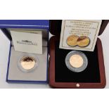 GOLDMÜNZEN, 2 x Frankreich/Finnland, 20 Jhd. (16)1 x 100 Euro Münze Finnland 8,64 gramm 900er Gold