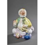 Meissen Figur "Sitzender Türke mit Wasserpfeife", Entw.: Paul Scheurich 1923, Modellnr: 67075, PM: