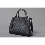 Louis Vuitton "Montaigne GM" Tasche, Monogram Empreinte, blue nuit, Nr. M 14164, 23x31x15cm Louis