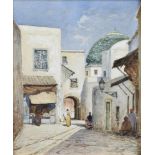 Lutteroth, Ascan (1842-1923) "Tunis", Aquarell, u.r. sign., 32x26cm (m.R. 41x36cm) Lutteroth,