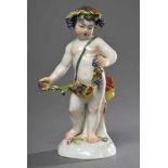 Meissen Figur "Herbst", RM: A69, PM:137, nach 1950, H. 13,5cm Meissen figure ''Autumn'', RM: A69,