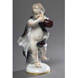 Meissen Figur "Winter", RM: A71, PM: 52, um 19. Jh., H. 13cm Meissen Figure ''Winter'', RM: A71, PM: