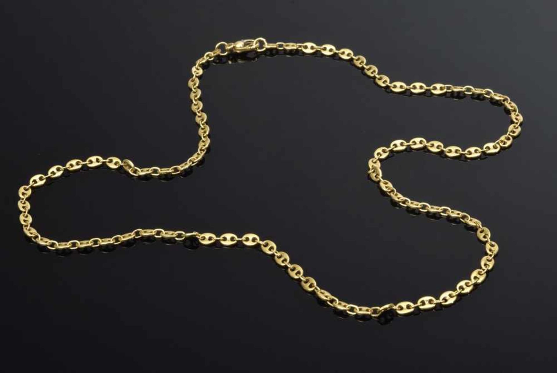 GG 333 Schiffsanker Kette, 8,1g, L. 50cm YG 333 Anchor necklace, 8,1g, l. 50cm - Bild 2 aus 2