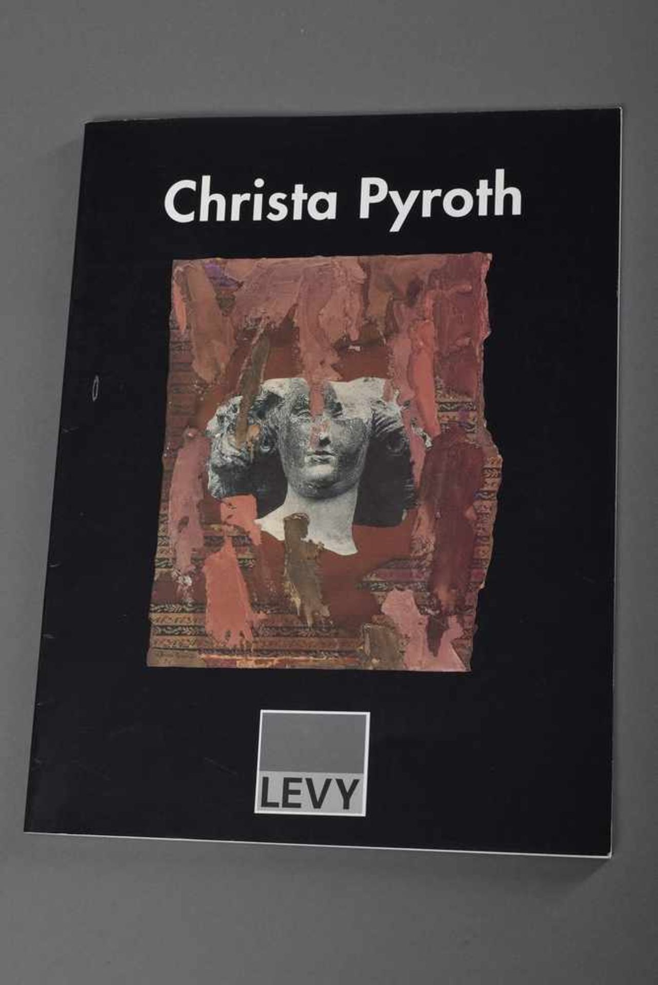 Pyroth, Christa (*1937) "Nachtnest" 1991, Collage, u.r.sign./dat., 33,5x46,5cm (m.R. 52x64,5cm), - Bild 4 aus 4