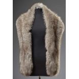 Grauer Fuchskragen, L. 166cmGrey fox collar, l. 166cm