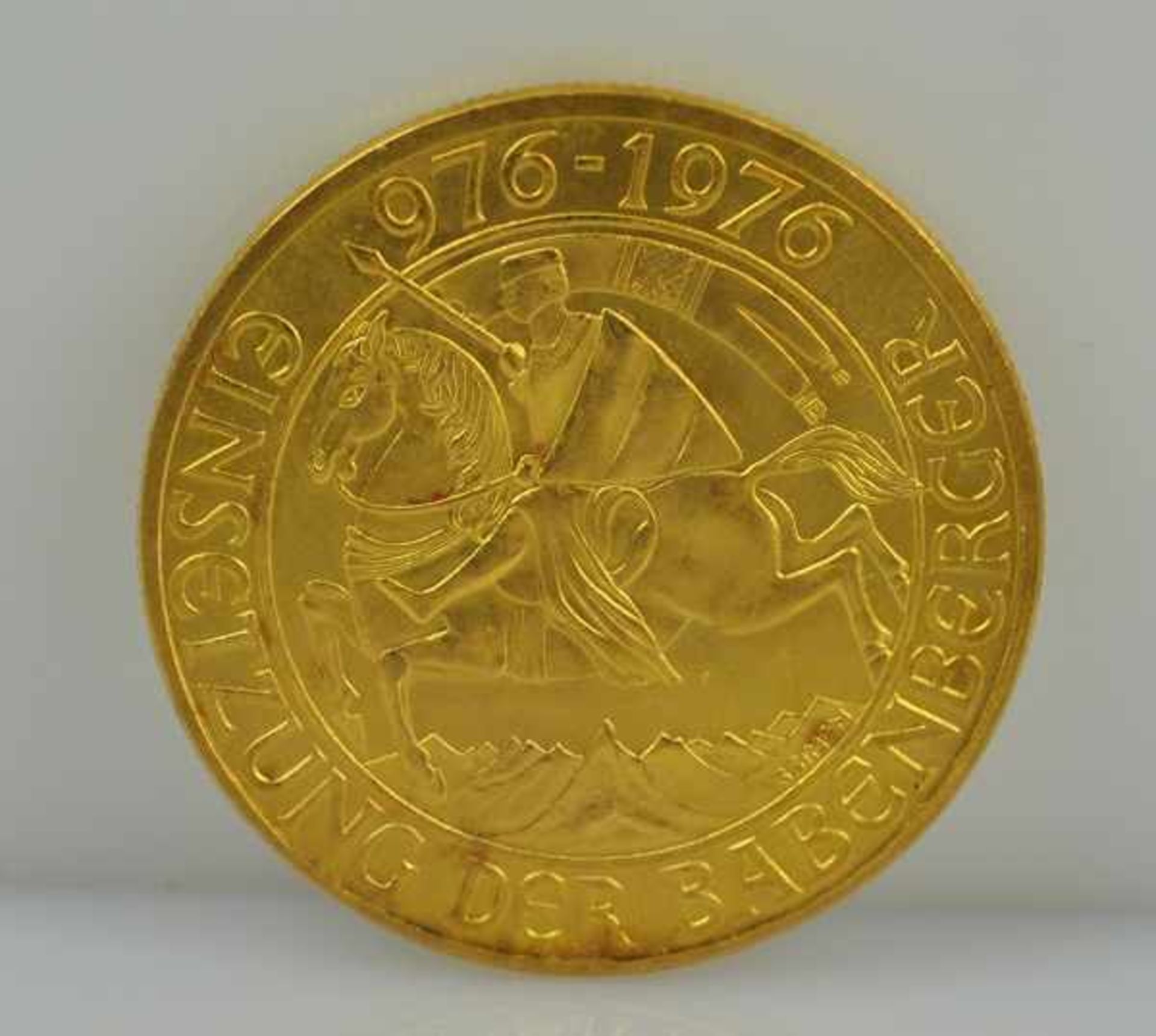 GOLDMÜNZE 1000 Schilling Österreich, D 26,5mm, 13,5 g - Bild 2 aus 2