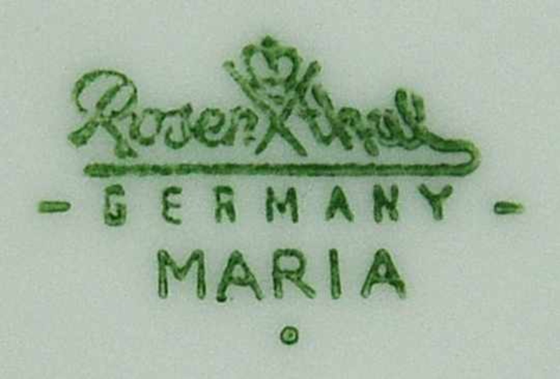 SERVICE Rosenthal "Maria Weiß" für 9 Personen, Bestand: 9 Gedecke mit je Tasse, Untertasse, Teller D - Image 3 of 3