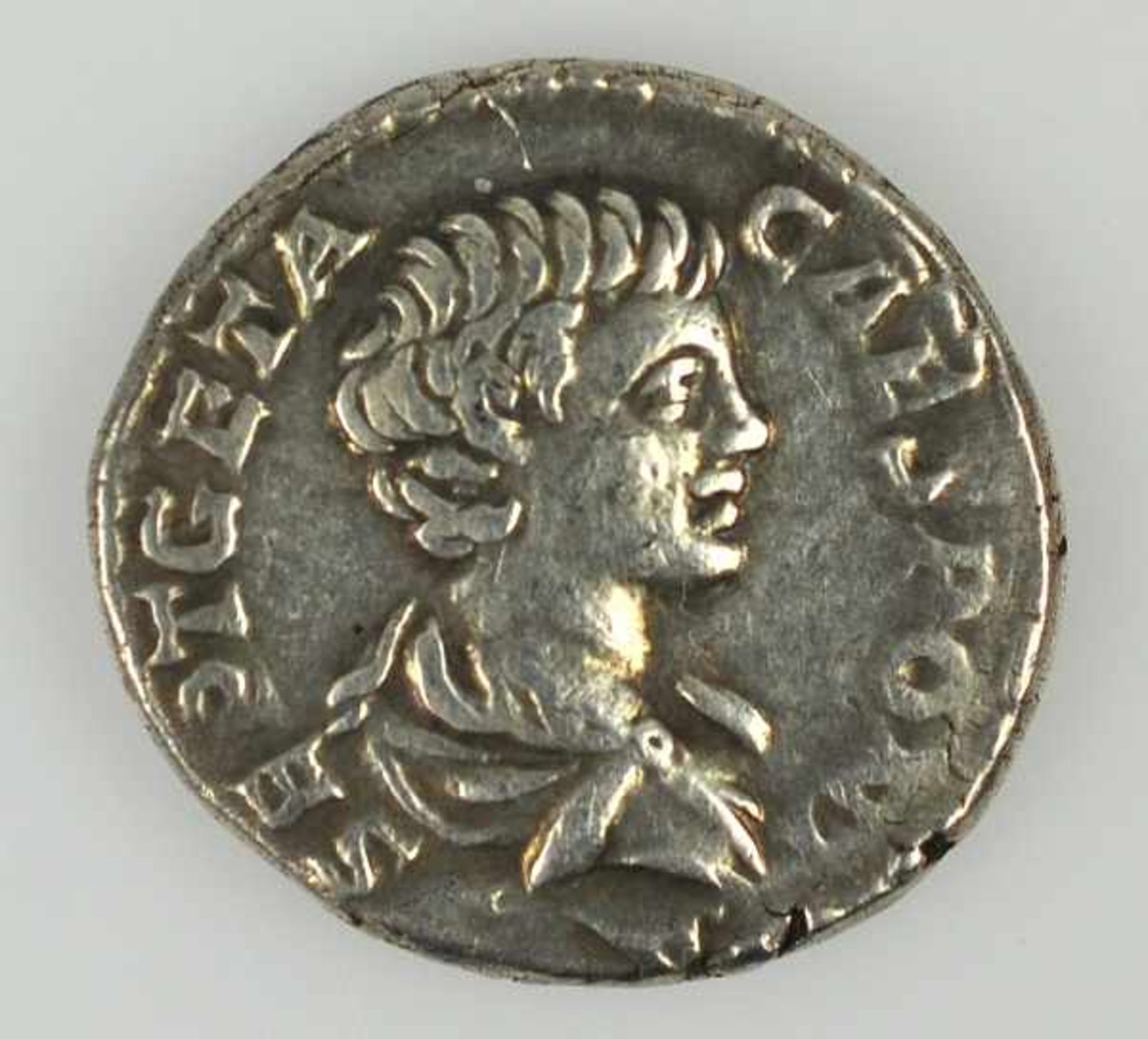 DENAR RÖMISCHES REICH Geta(als Caesar) mit Julia Domna (196-211 n.Chr.), o.J., Silber, 3gr, D