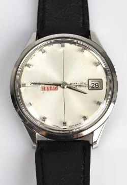 ARMBANDUHR Seiko, Seikomatic, Diashock, mit Datums- Tages-Fenster (Day- Date), versteckte Krone,