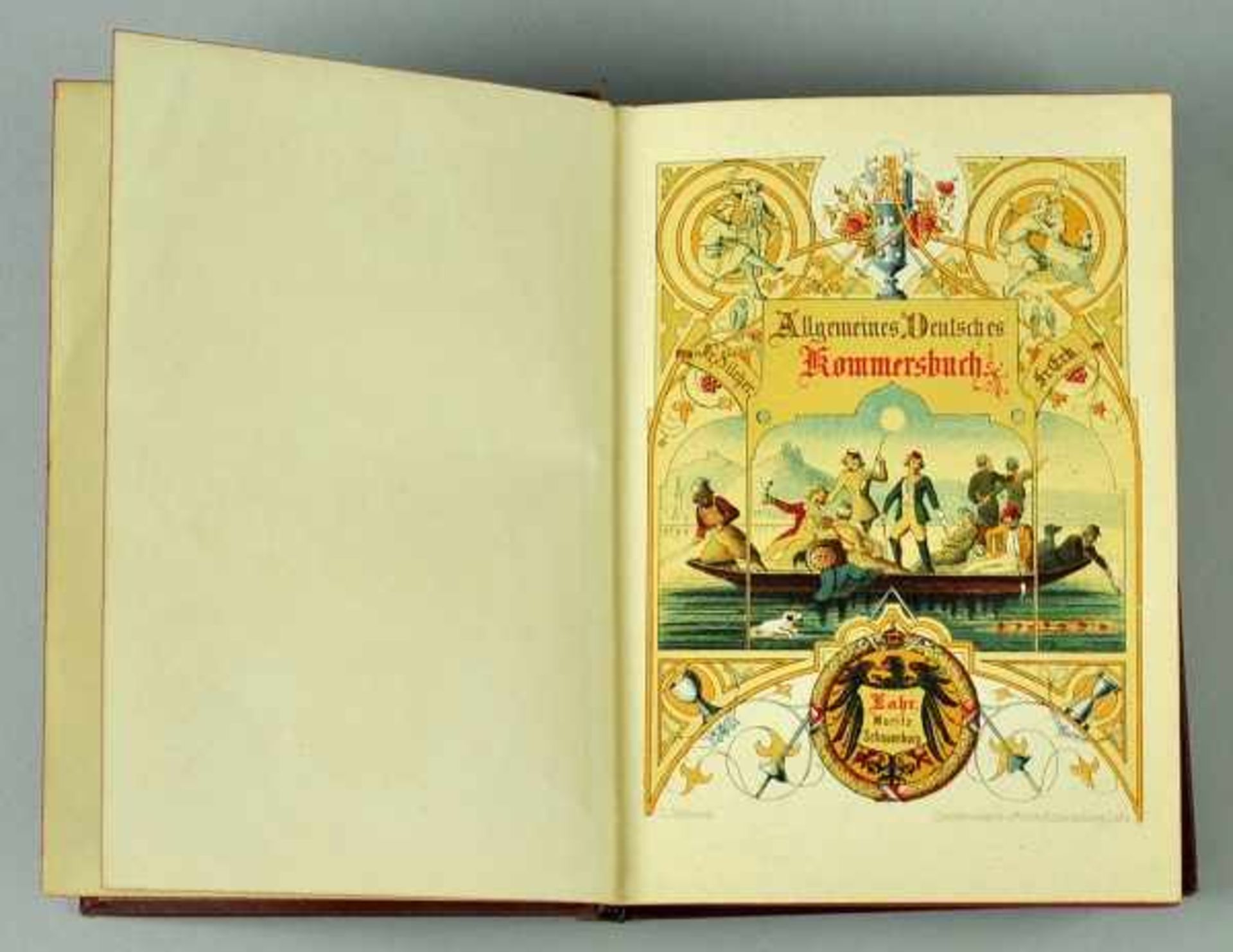 STUDENTIKA Deckelkrug mit Umschrift, Zinn, Heidelberg,dazu Liederbuch - Bild 2 aus 4