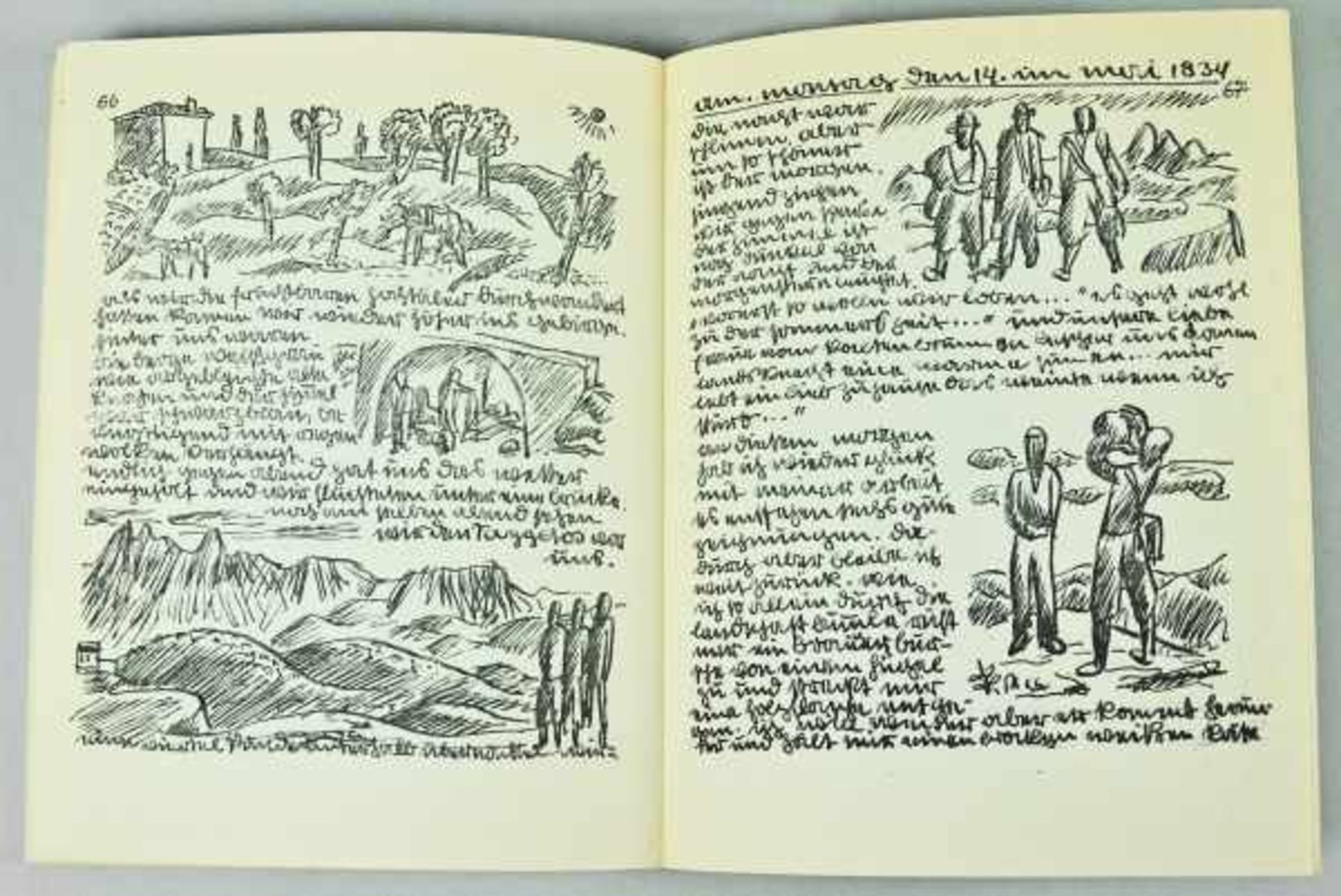 BODENSEE Biehler, Sepp: "Mein Tagebuch einer Studienreise mit Sepp Weber und Ernst Aicher nach - Image 2 of 2