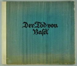 TOTENTANZ Schiestl, Rudolf: Der Tod von Basel, Buch mit 8 Original-Holzschnitten, erster Holzschnitt