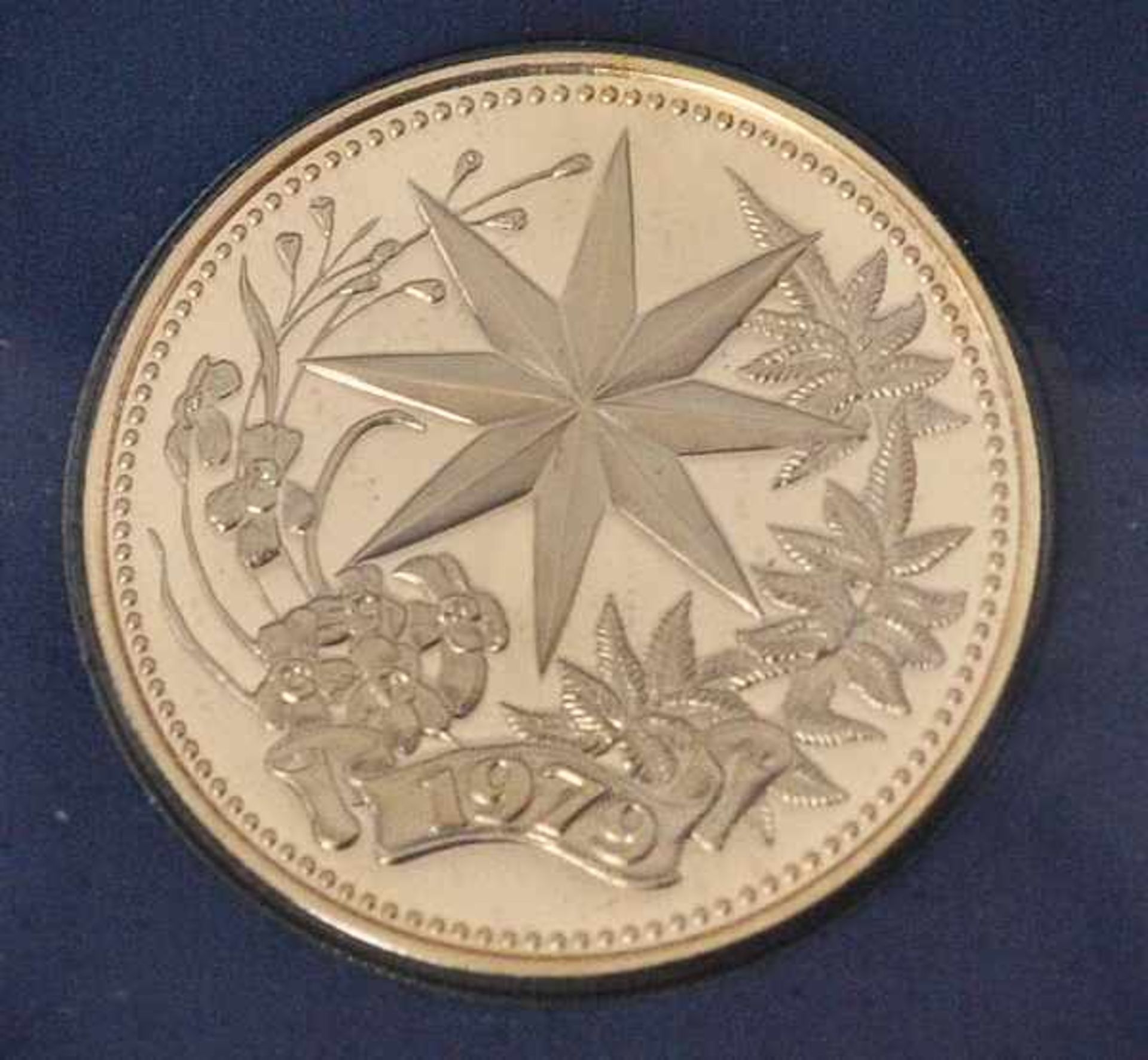 GOLDMÜNZE 100 Dollar, "Der Goldene Weihnachtsstern" von Belize, 6,21g Feingold (500/1000) Franklin - Bild 2 aus 2