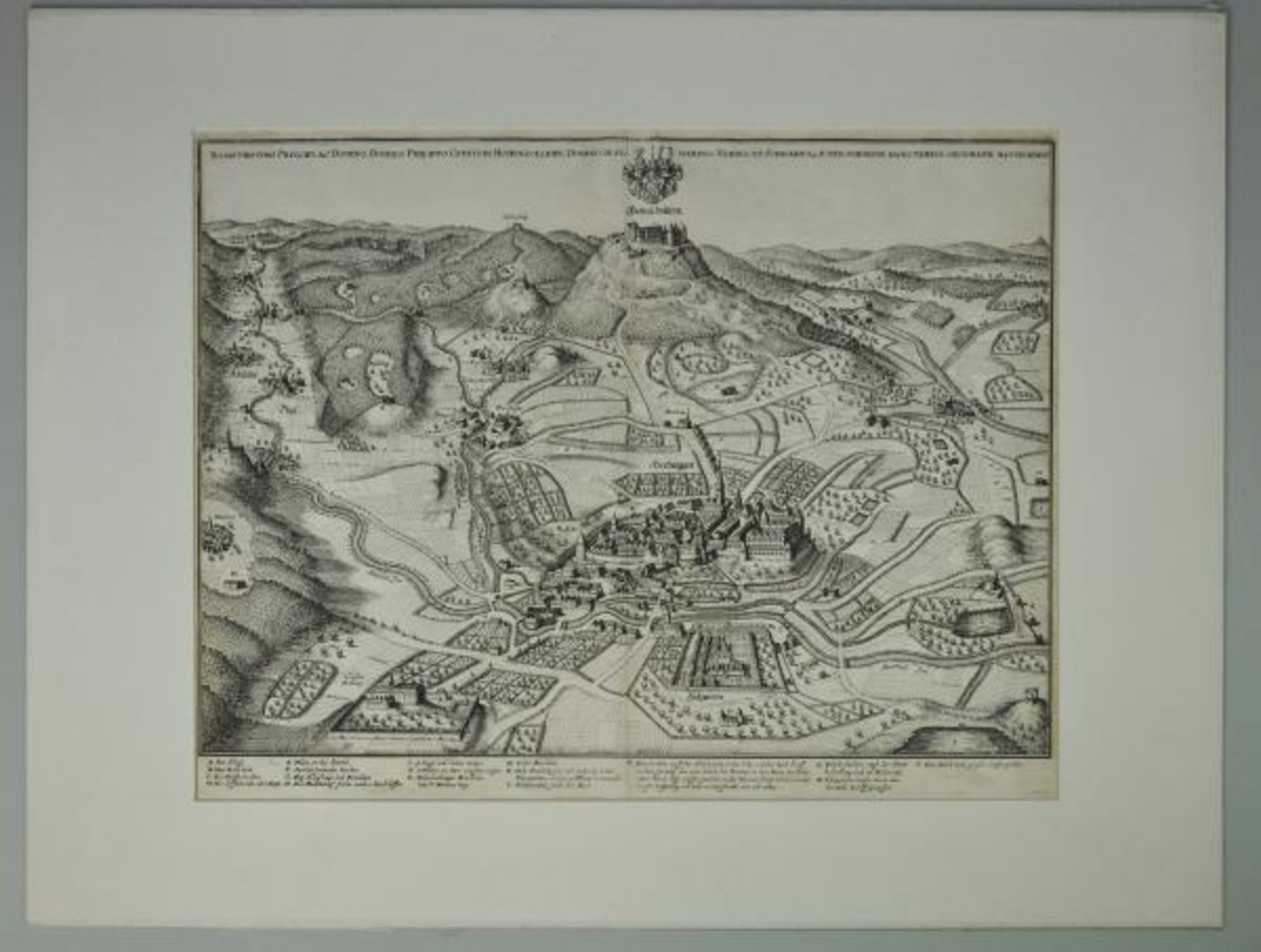 BURG HOHENZOLLERN Gesamtansicht aus der Vogelschau mit Burg Hohenzollern und der Umgebung( - Image 2 of 2