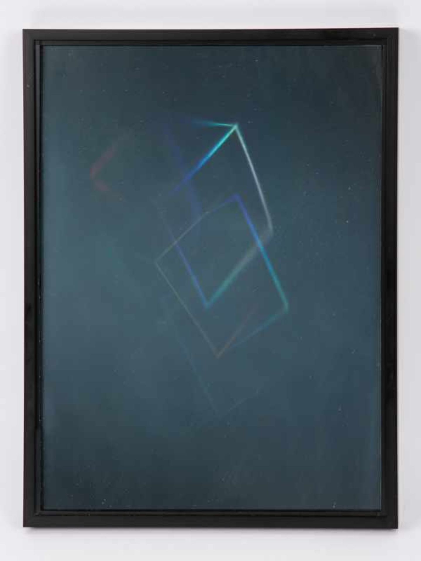 Reflektivhologramm "Three coloured Cubes", Edition Light Fantastic/ Museum für Holographie, Pulheim/ - Bild 2 aus 8