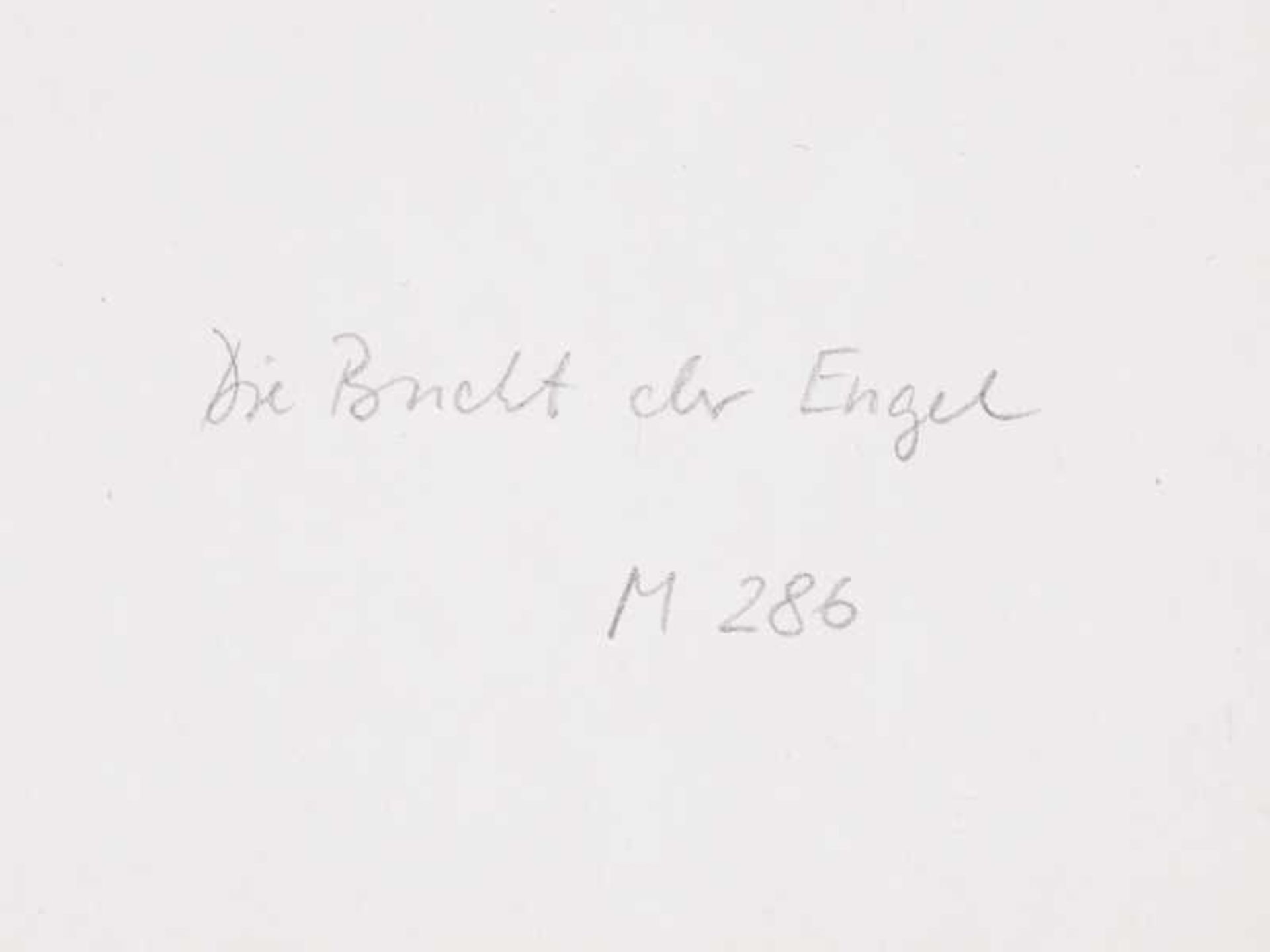 Chagall, Marc (1887 - 1985). Farblithographie, "Die Bucht der Engel", unsigniert; verlegt bei - Image 6 of 6