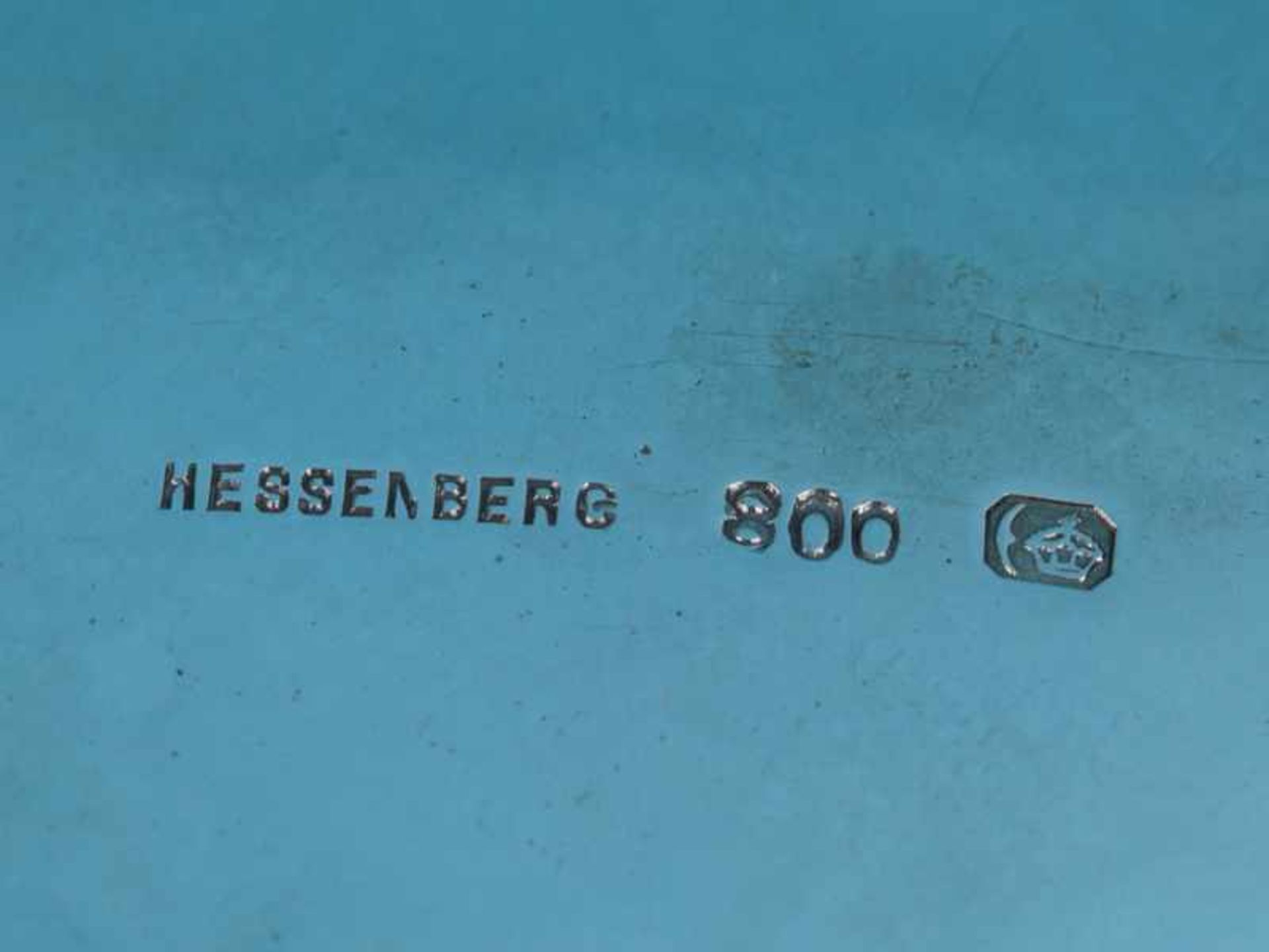 Konfektschale, bez. "Hessenberg", Frankfurt/ Main, 20. Jh. 800/-Silber, ca. 414 g; ovale - Bild 4 aus 6