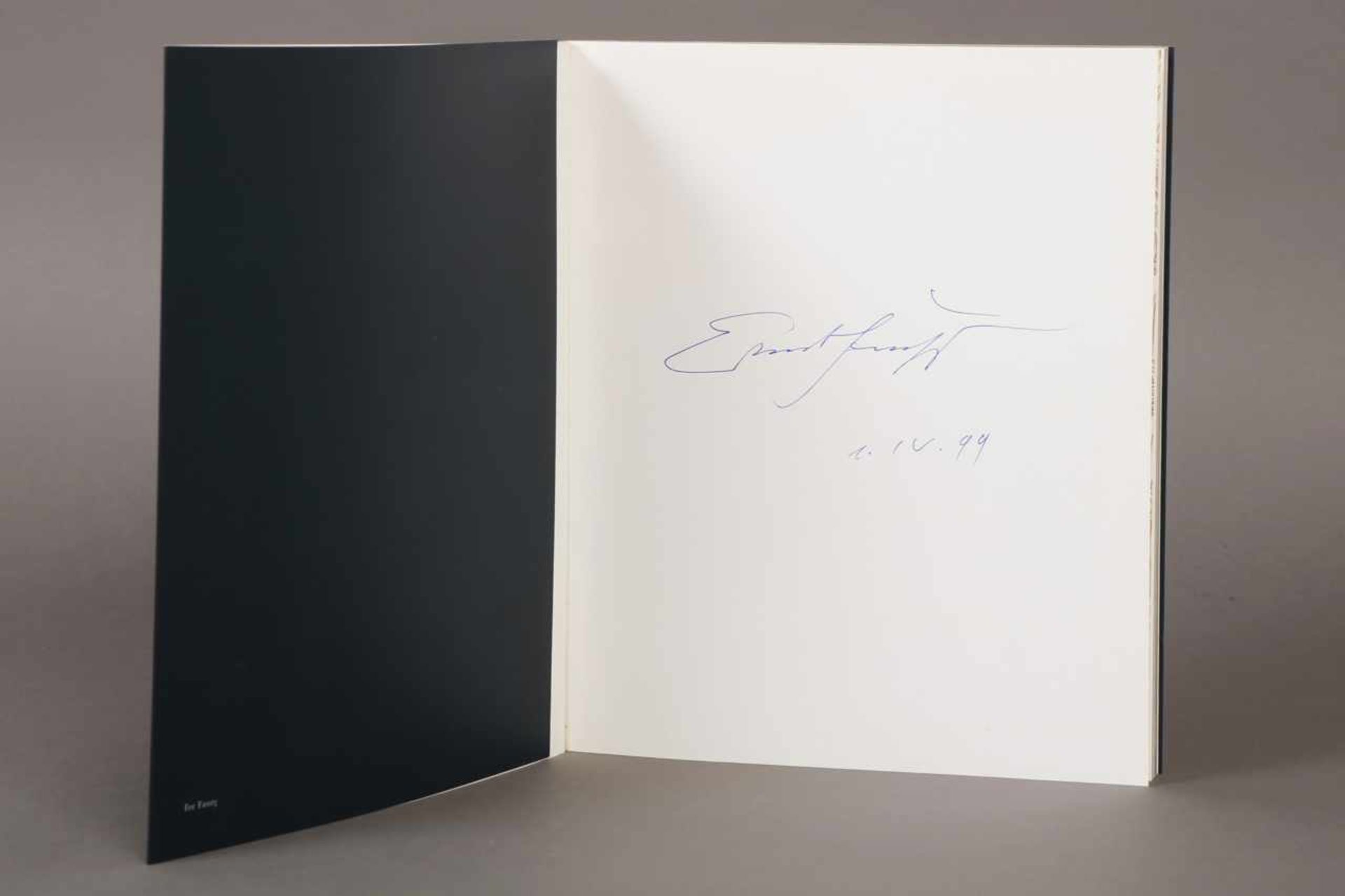 Buch, Ernst Fuchs, ¨Fantasia¨ handsigniertes Exemplar, dat. 1999, Artograph Verlag München, Hrsg. - Bild 2 aus 2