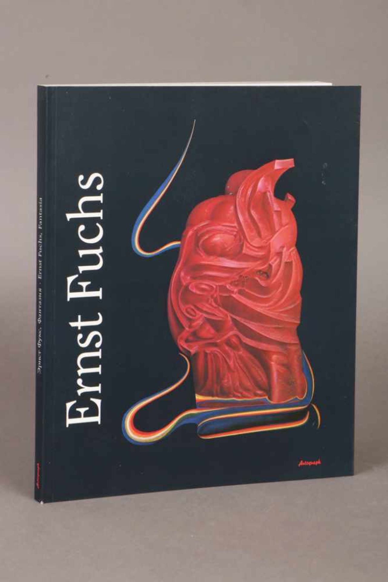 Buch, Ernst Fuchs, ¨Fantasia¨ handsigniertes Exemplar, dat. 1999, Artograph Verlag München, Hrsg.