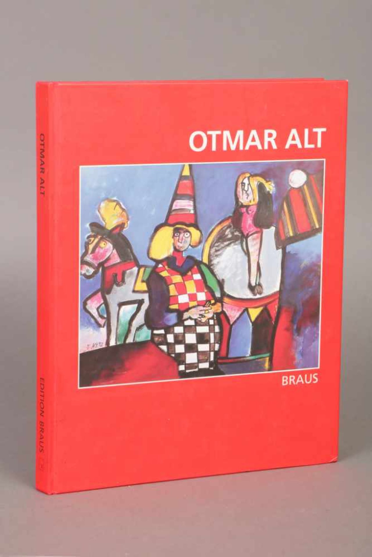 Buch ¨Otmar Alt, Bilder und Plastiken¨ Edition Braus, Mönchehaus Museum für Moderne Kunst,