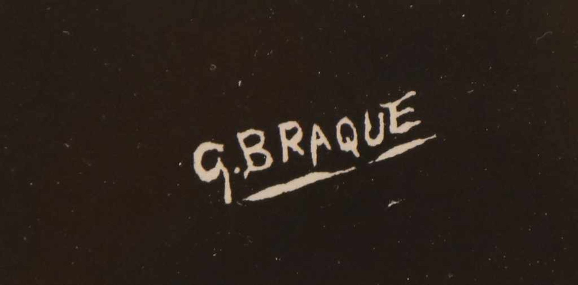 GEORGES BRAQUE (1882 Argenteuil-1963 Paris) Lithographie, ¨Herkules¨, unten rechts - Image 2 of 2