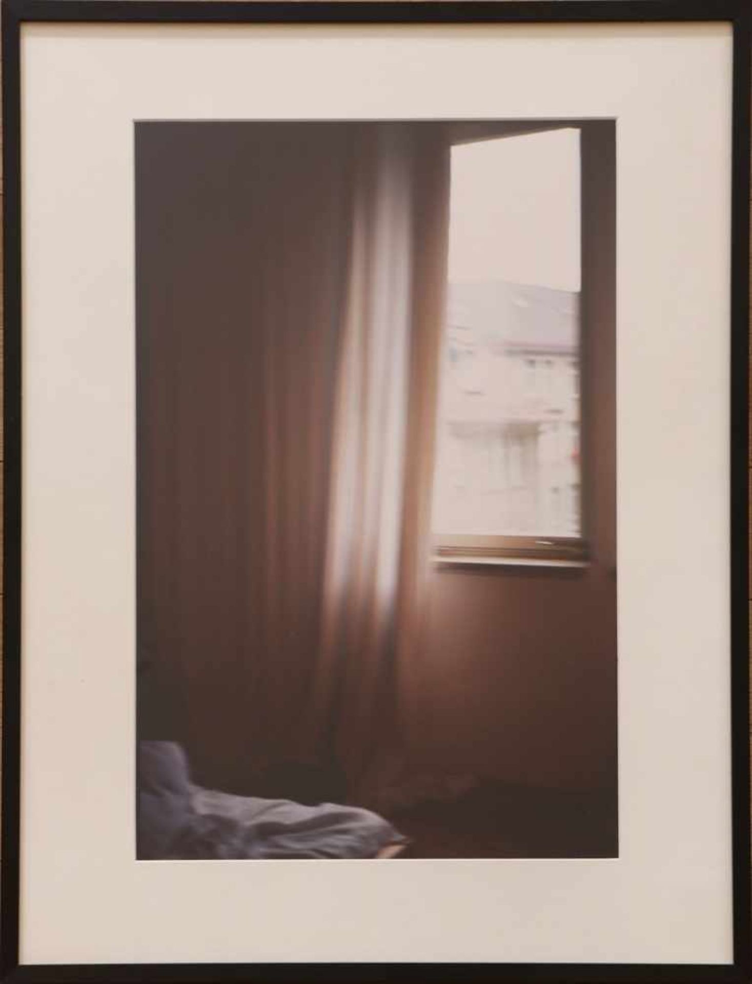 NAN GOLDIN (geb. 1953 Washington D.C.) Cibachrome-Abzug, ¨Hotel room, Zurich¨, 1995, rückseitig