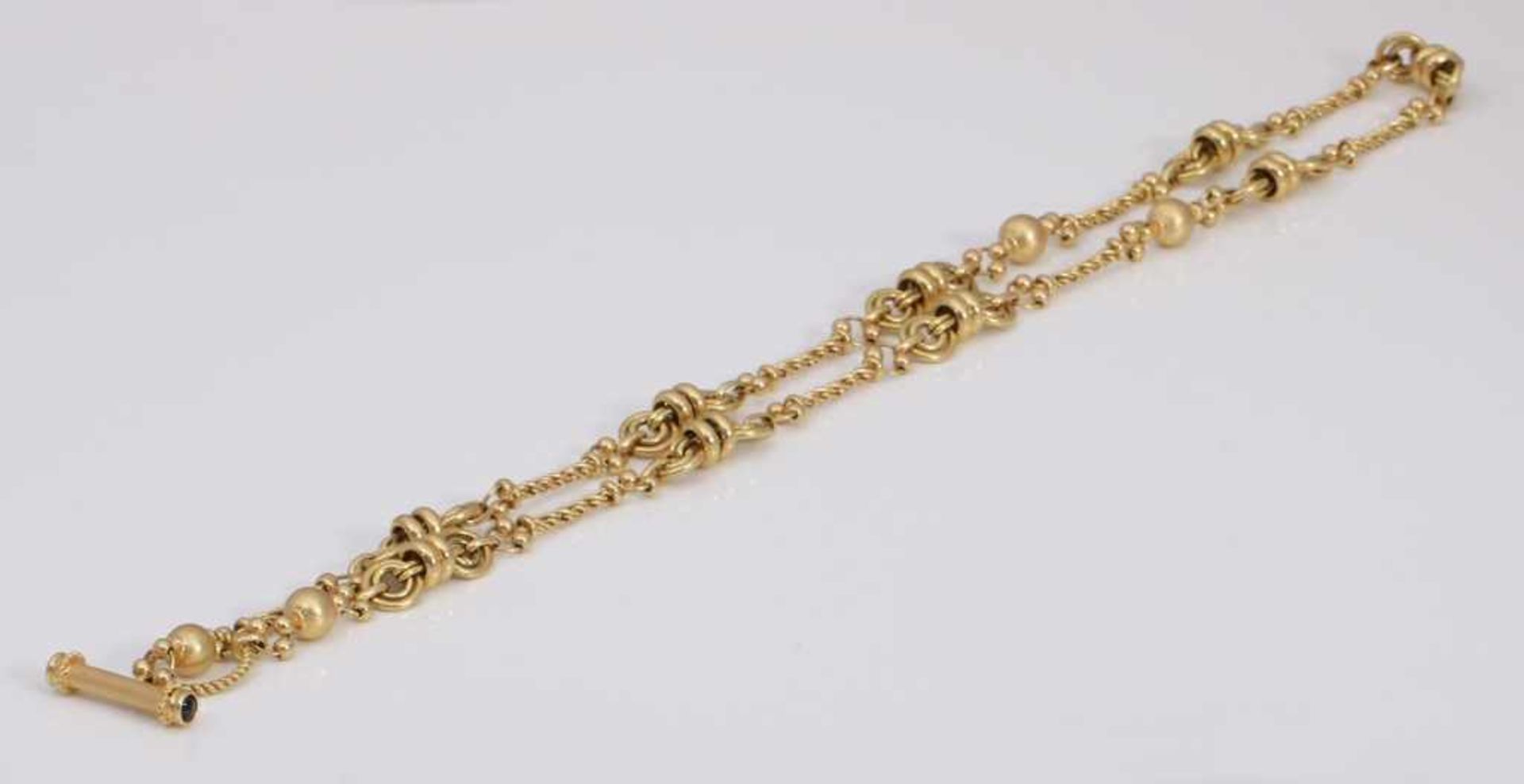 Goldene Halskette 750er Gelbgold, Gewicht 78g, L ges. 79cm