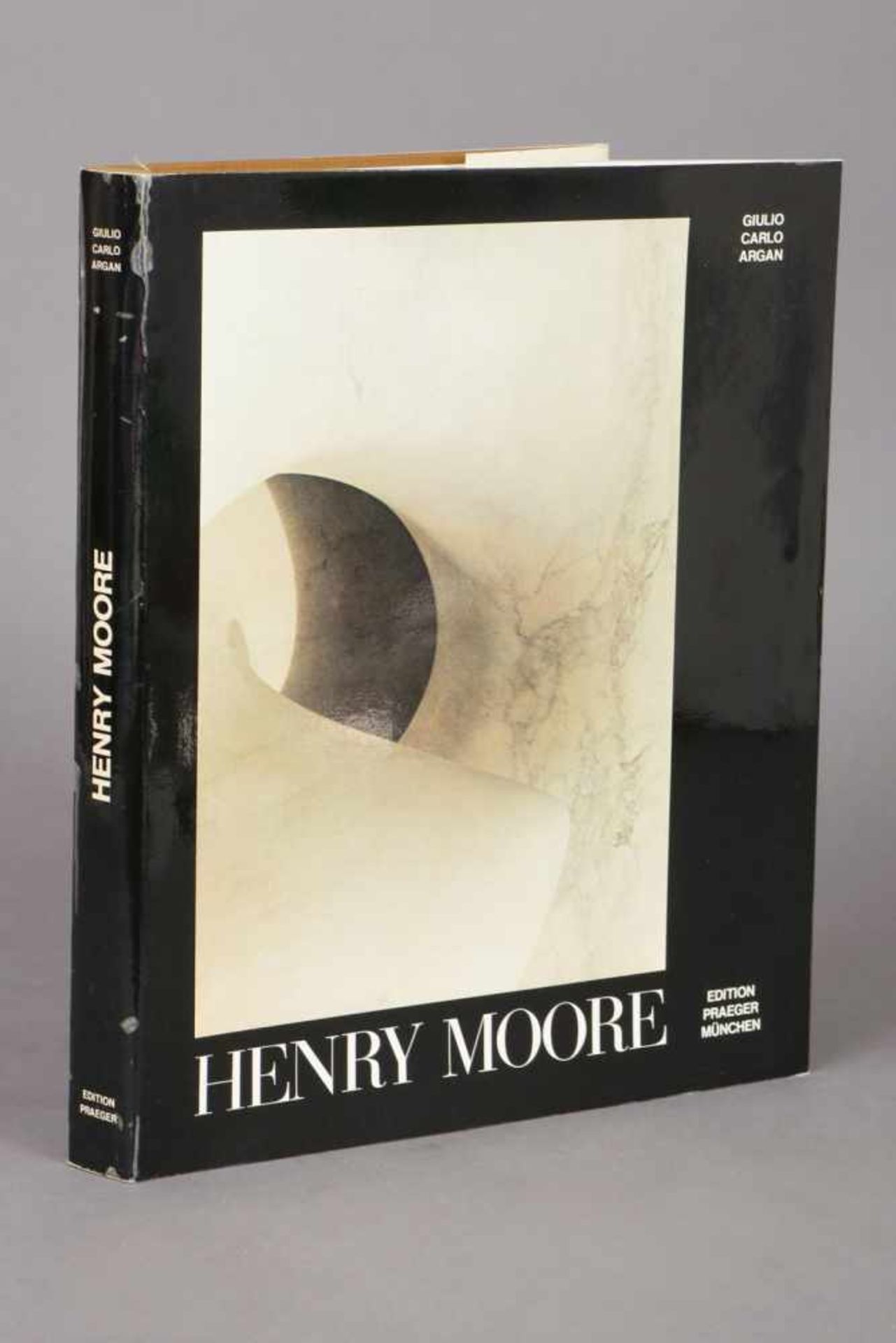 Buch ¨Henry Moore¨ Giulio Carlo Argan, Verlag Praeger München, 1974, bebildert, Stoffeinband,